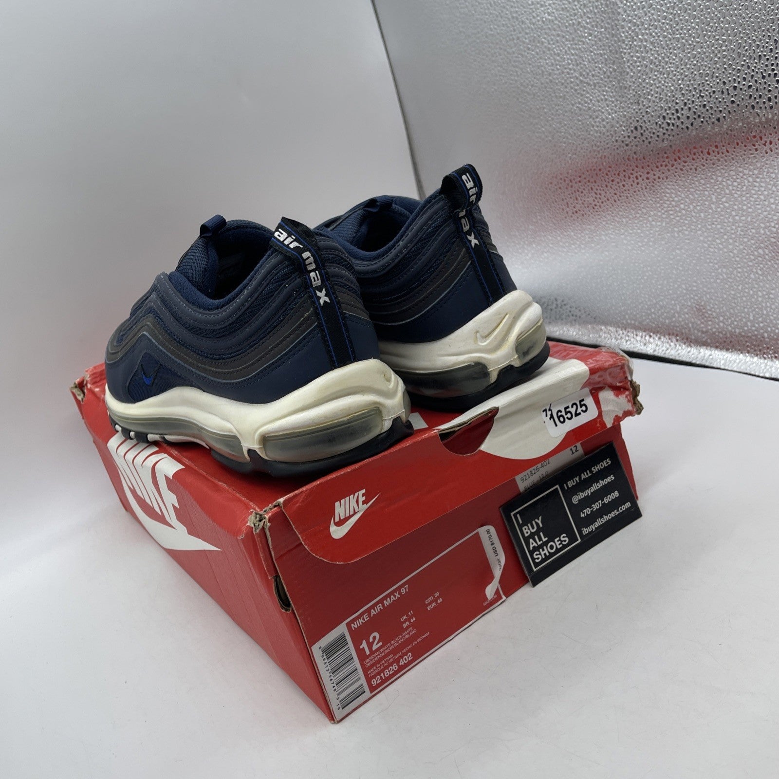 Size 12 - Nike Air Max 97 Obsidian (921826-402)
