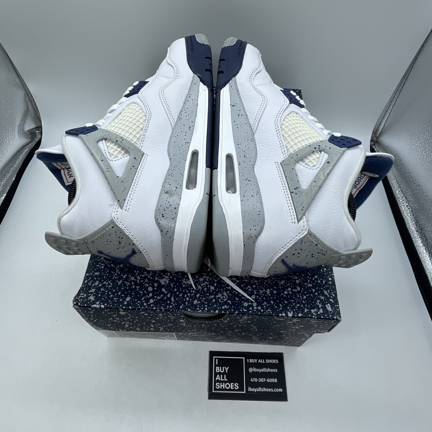 Size 8 - Air Jordan 4 Retro Mid Midnight Navy (DH6927-140)