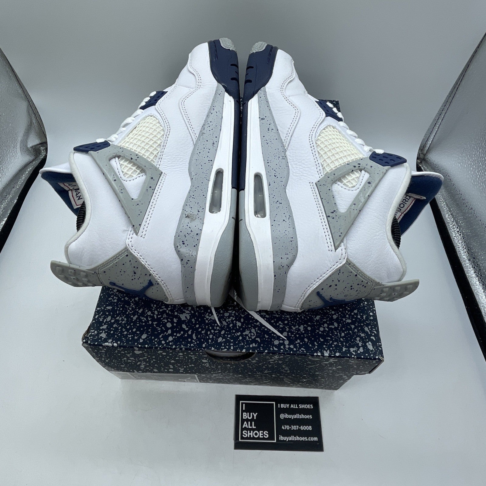 Size 8 - Air Jordan 4 Retro Mid Midnight Navy (DH6927-140)