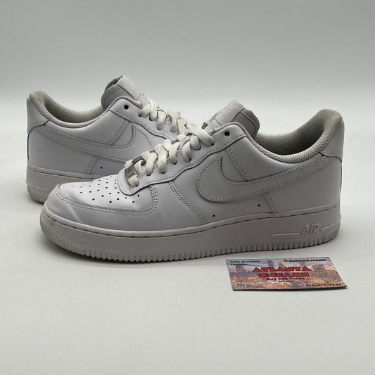 Size 9W - Nike Air Force 1 Low White 2018 Leather  (DD8959-100)