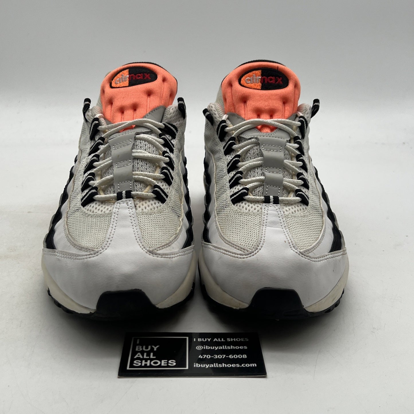 Size 13 - Nike Air Max 95 Grey Hyper Crimson (609048-086)