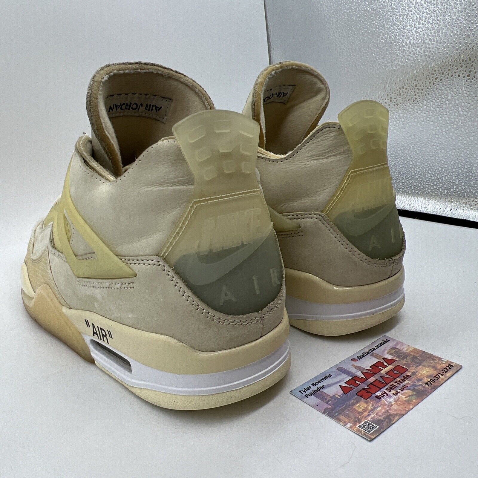 Size 13 - Jordan 4 SP x Off-White Mid Sail W (CV9388-100)