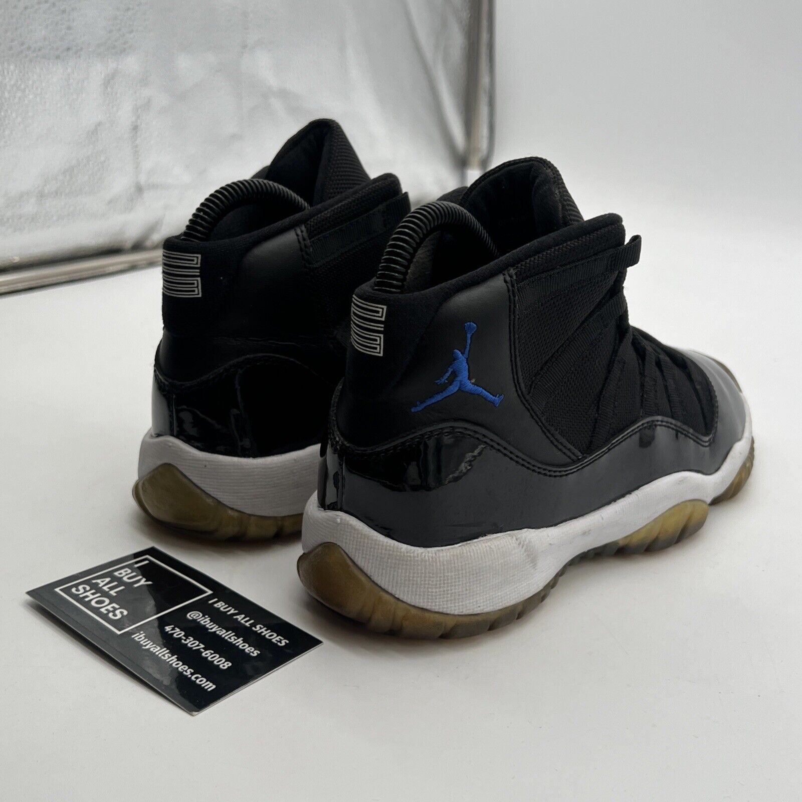Size 4 - Air Jordan 11 Retro 2009 Space Jam (378037-041)