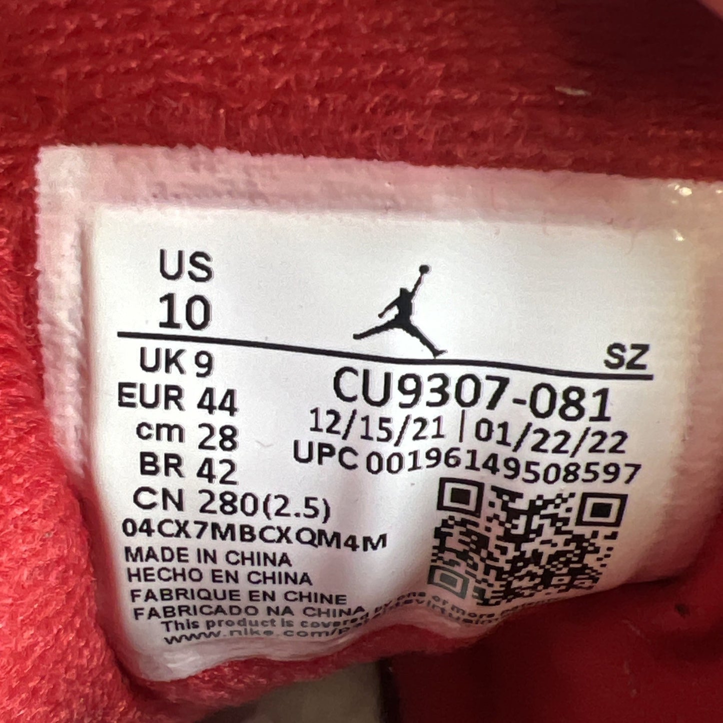 Size 10 - Air Jordan 7 Retro Citrus (CU9307-081)