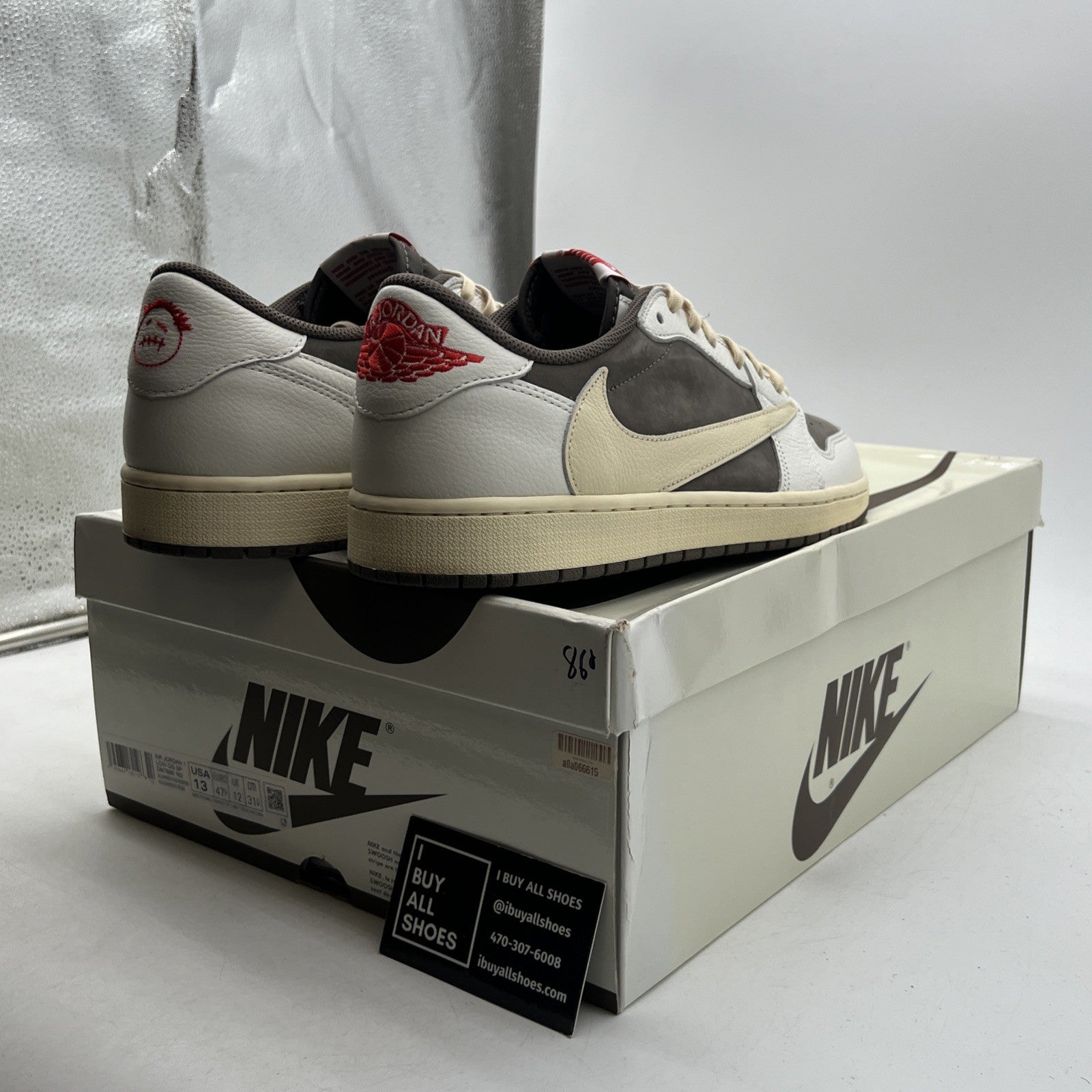 Size 13 - Air Jordan 1 Low OG x Travis Scott Reverse Mocha (DM7866-162)