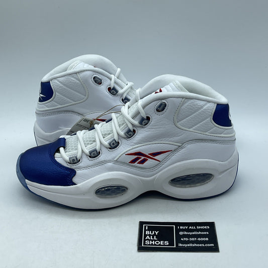 Size 9 - Reebok Question 2022 Mid Blue Toe (GX0227)
