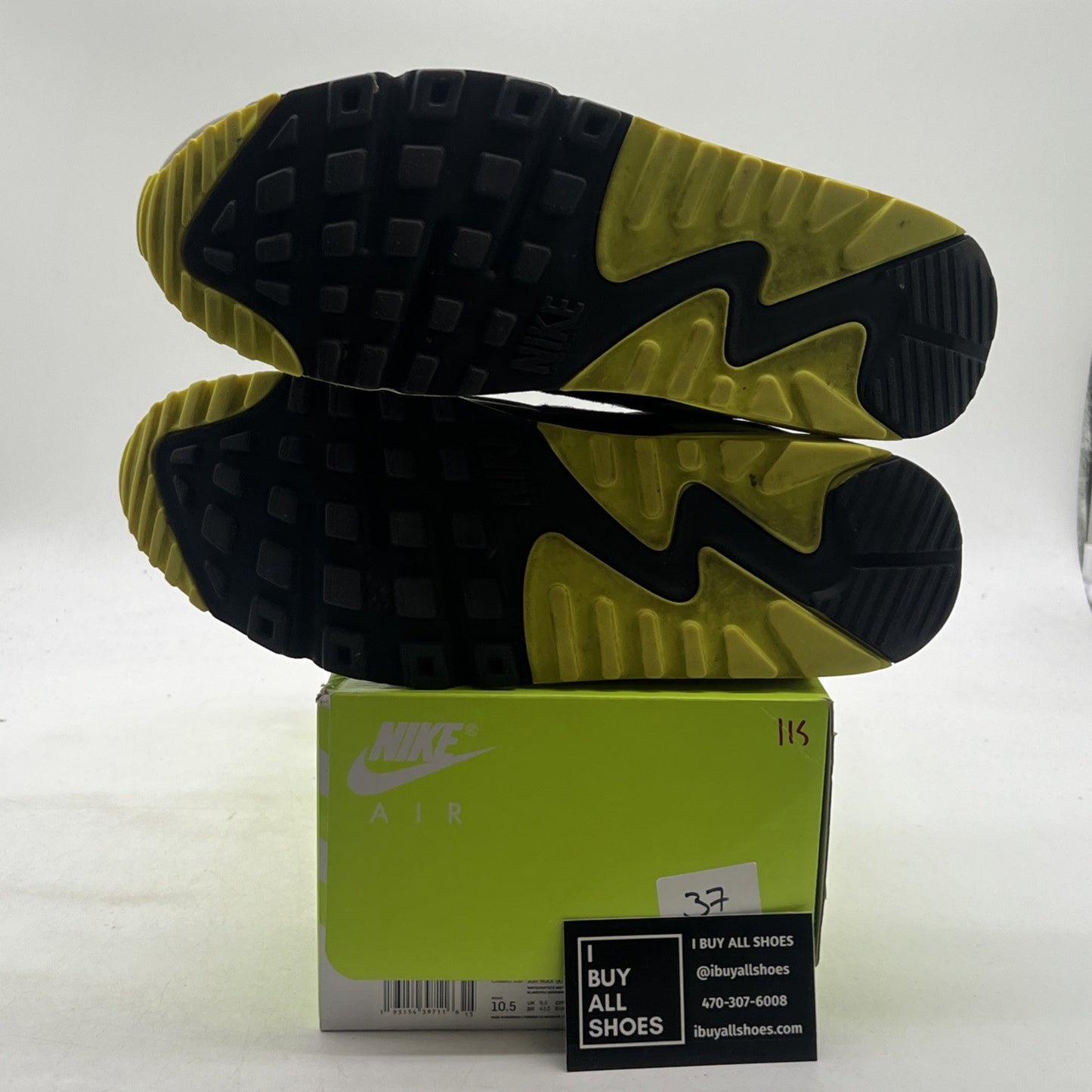 Size 10.5 - Nike Air Max 90 2020 Volt (CD0881-103)