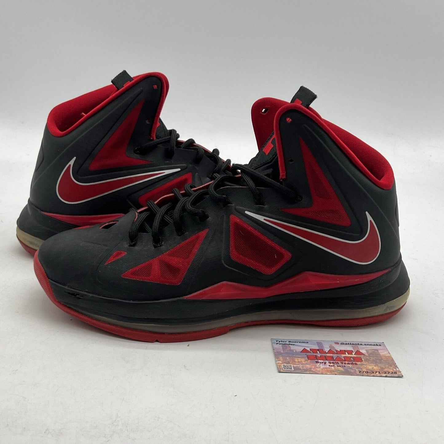 Size 11 - Nike Lebron 10 Heat Away (541100-006)