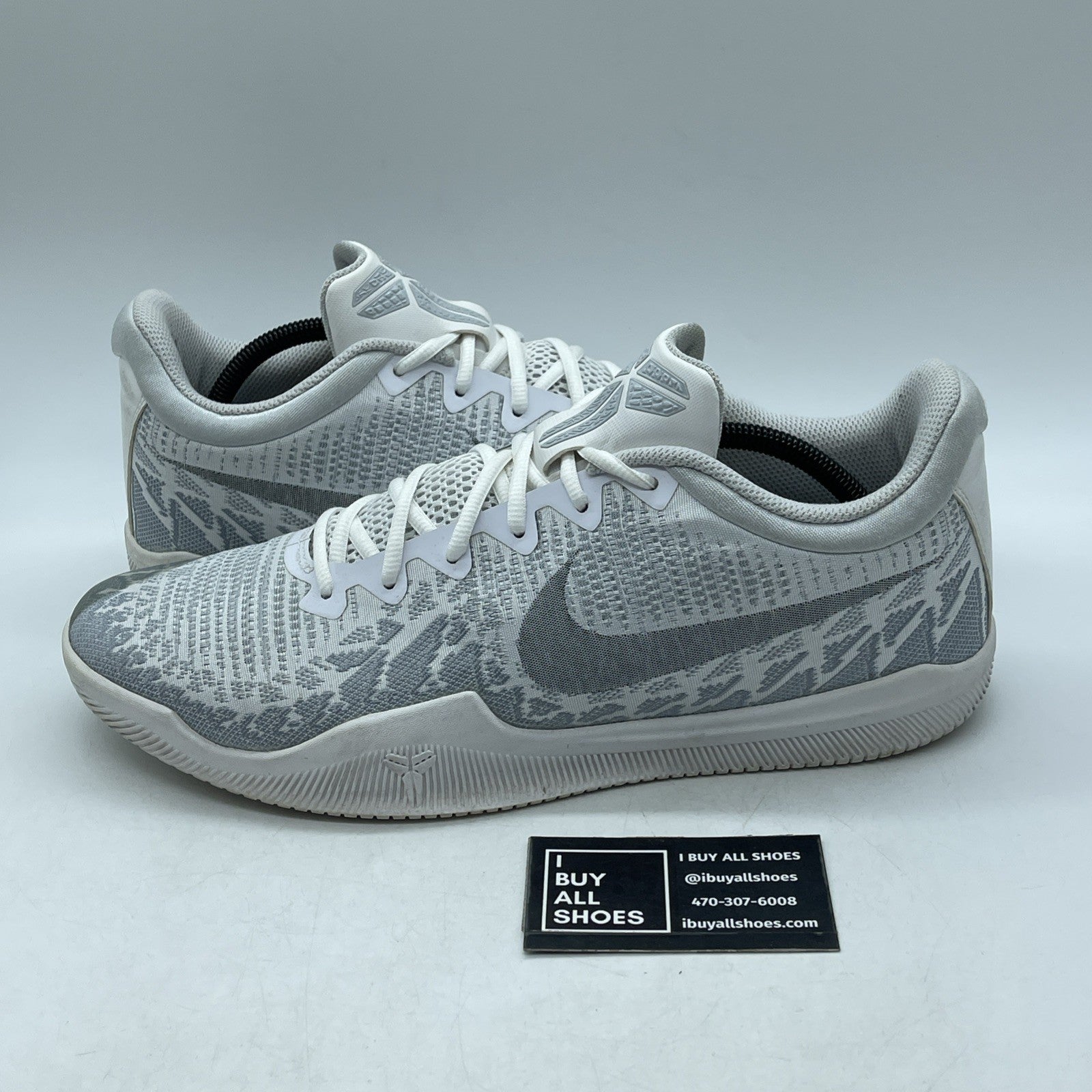 Size 12 - Nike Mamba Rage Pure Platinum (908972-100)