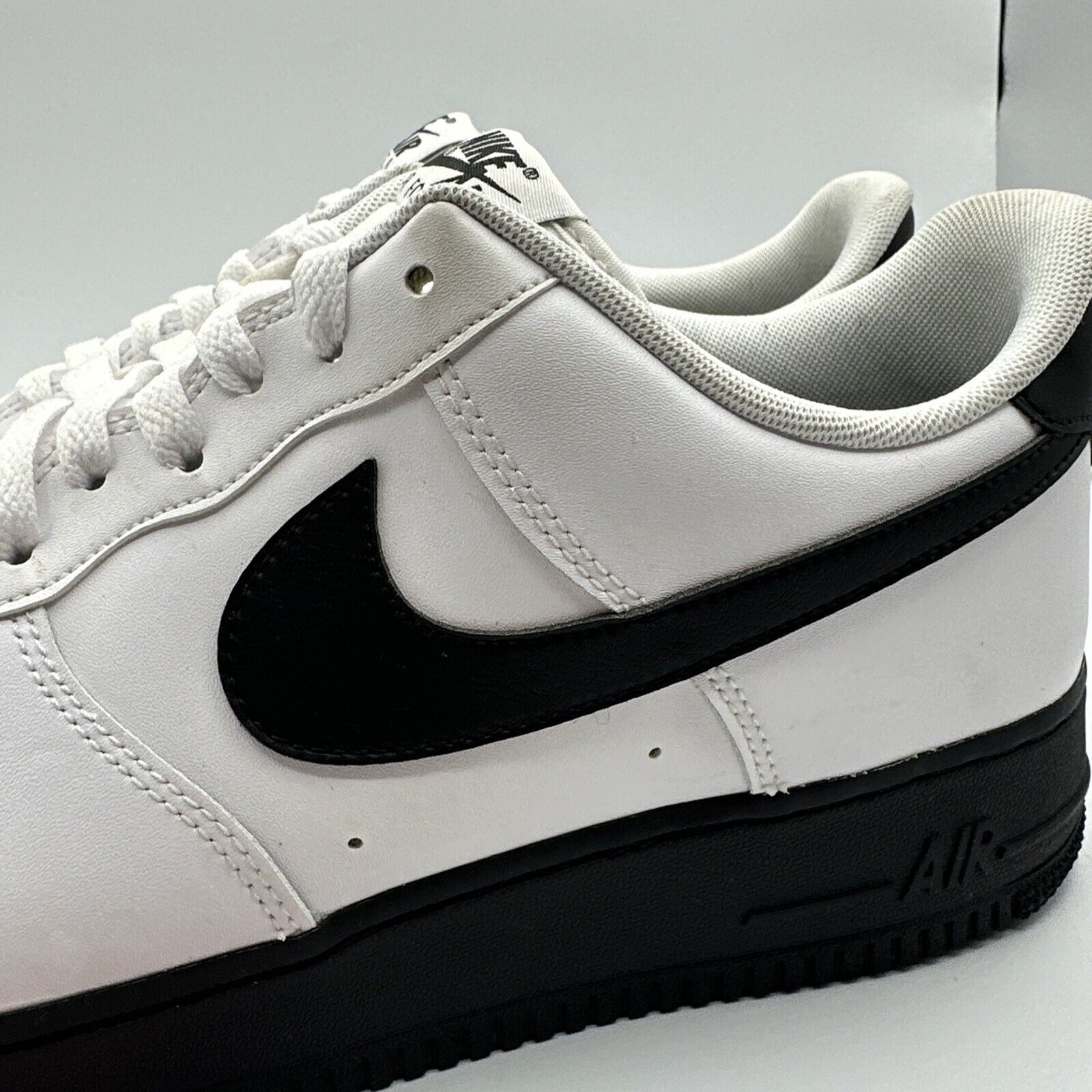 Size 12 - Nike Air Force 1 Low White Black Sole 2020