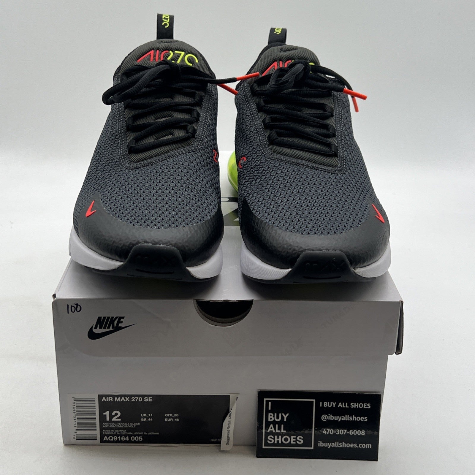 Size 12 - Nike Air Max 270 Neon Collection (AQ9164-005)