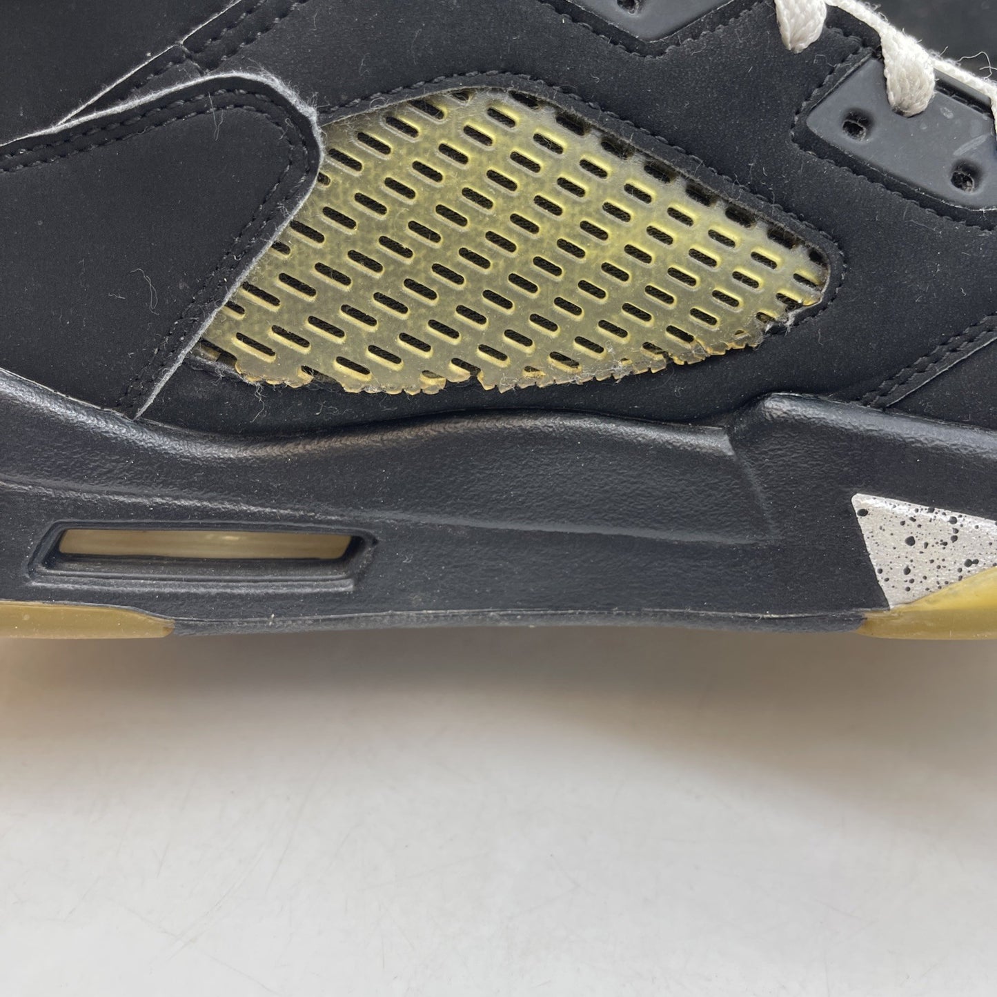 Size 10 - Air Jordan 5 OG Mid Metallic Silver (845035-003)