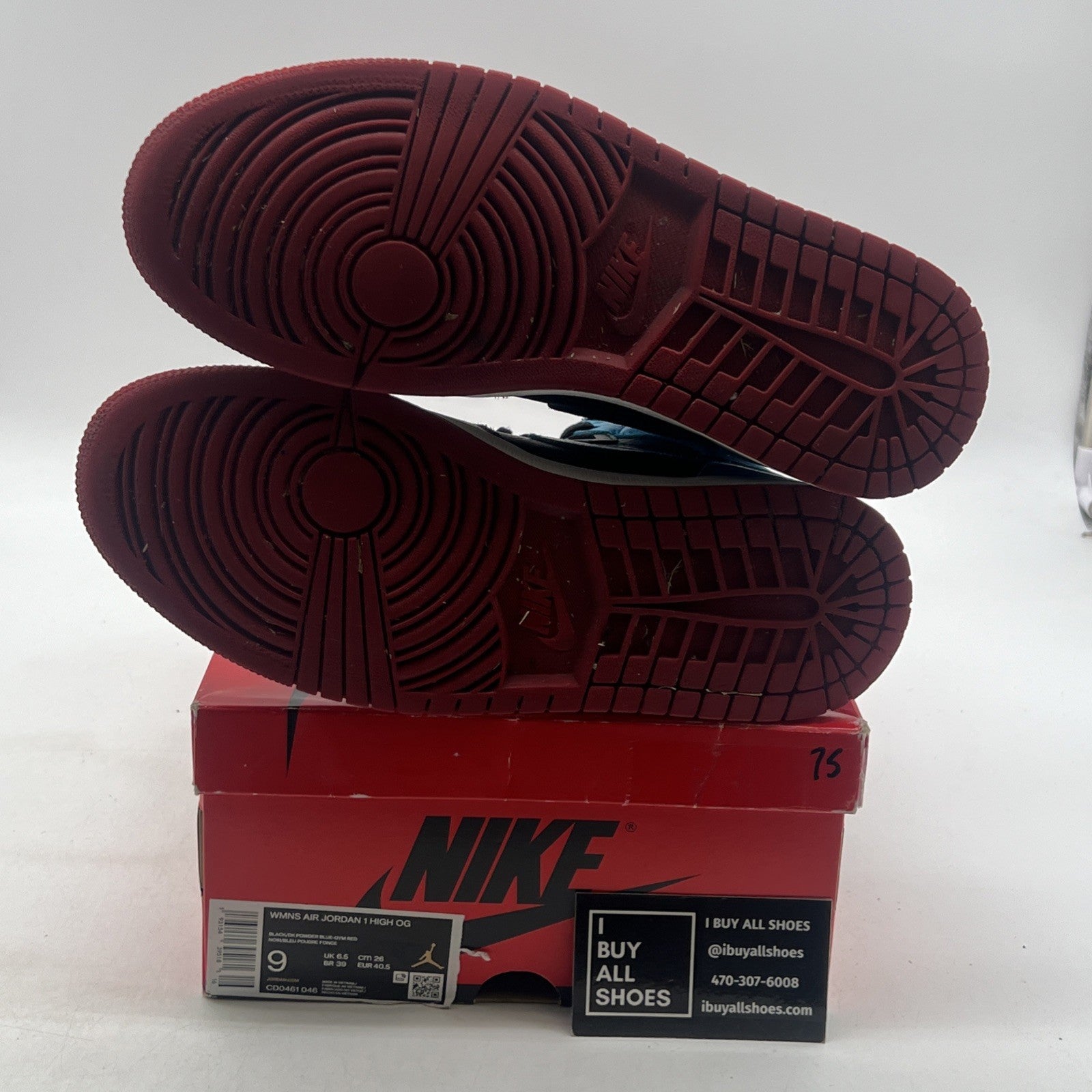 Size 9W - Air Jordan 1 High OG UNC To Chicago 2020 (CD0461-046)