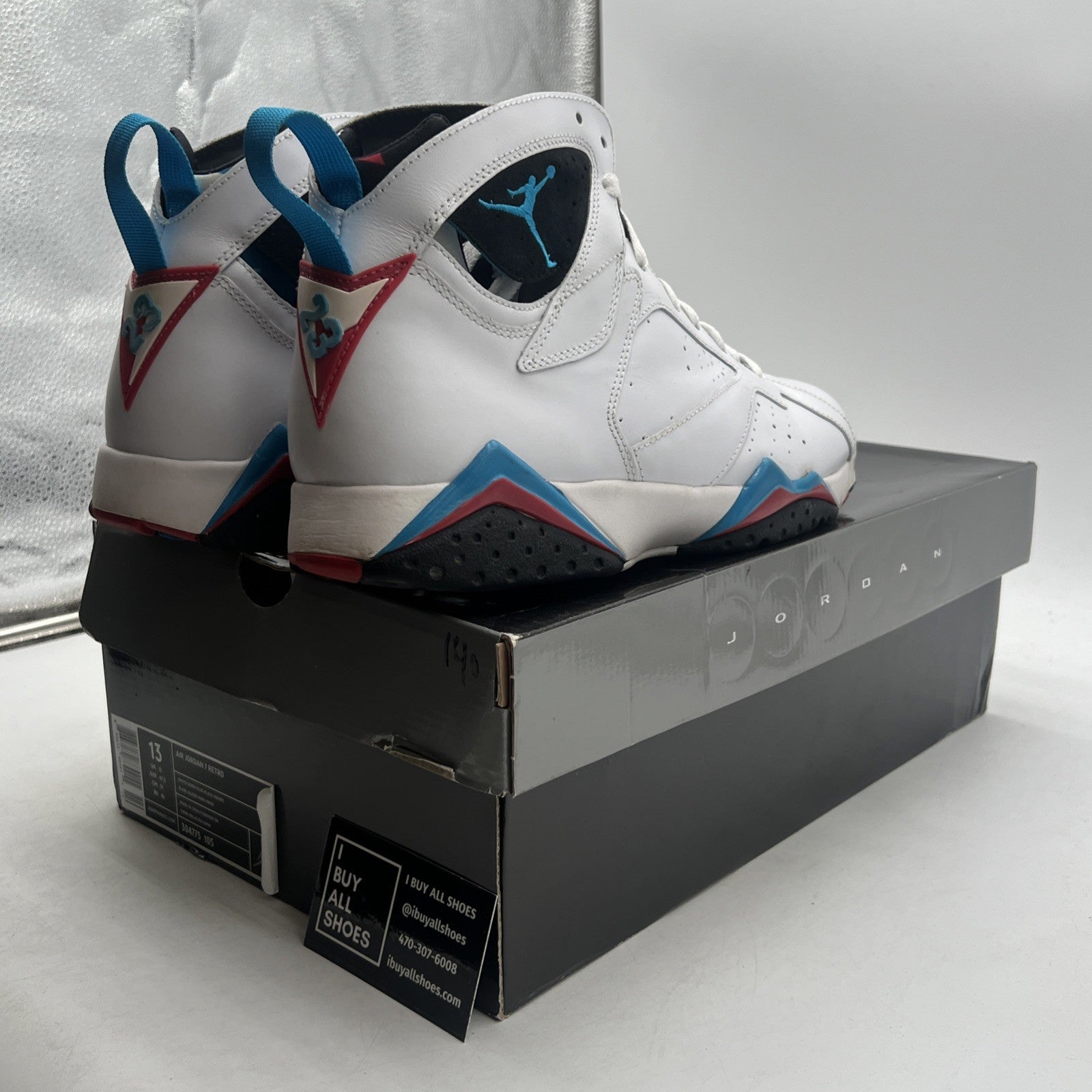 Size 13 - Air Jordan 7 Retro Orion (304775-105)