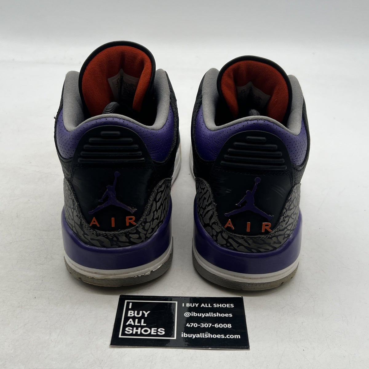 Size 8.5 - Air Jordan 3 Retro Court Purple (CT8532-050)