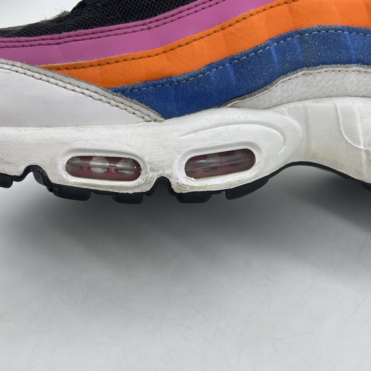 Size 10.5 - Nike Air Max 95 Essential Multi Suede Leather (CW6990-100)