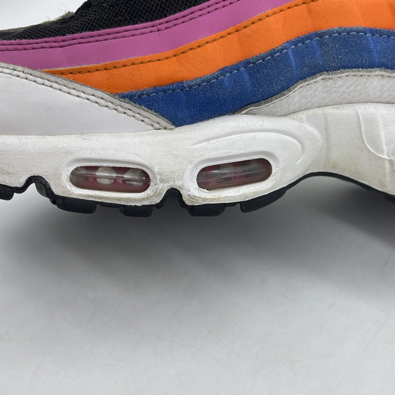 Size 10.5 - Nike Air Max 95 Essential Multi Suede Leather (CW6990-100)