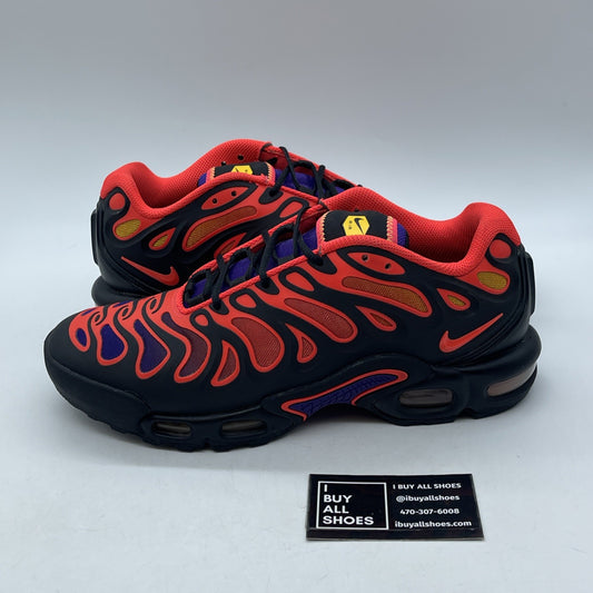 Size 9.5 - Nike Air Max Plus Drift All Day Black Purple Yellow (FD4290-003)