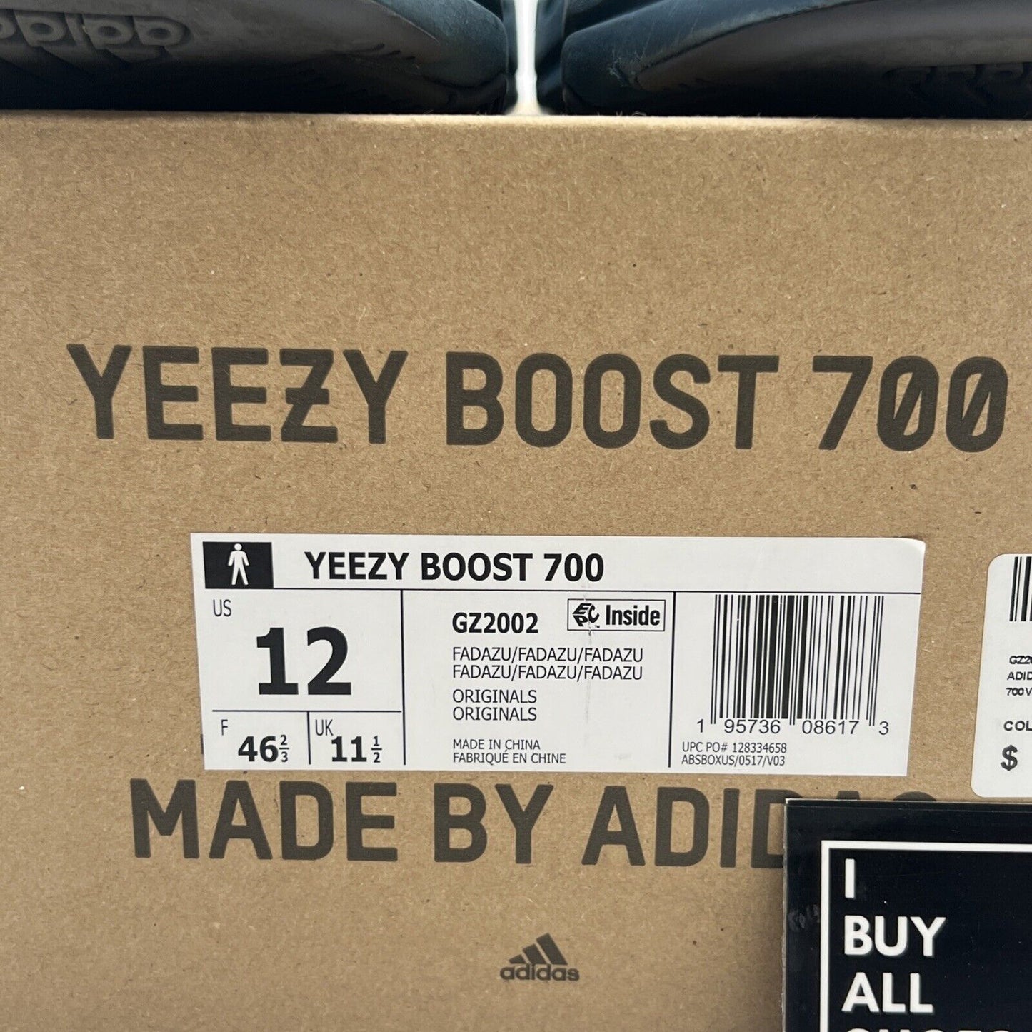 Size 12 - adidas Yeezy Boost 700 Faded Azure (GZ2002)