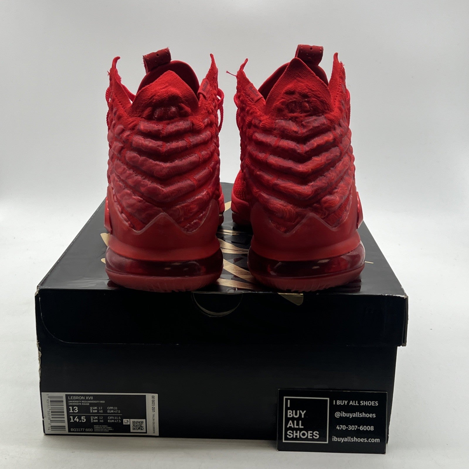Size 13 - Nike LeBron 17 Red Carpet (BQ3177-600)