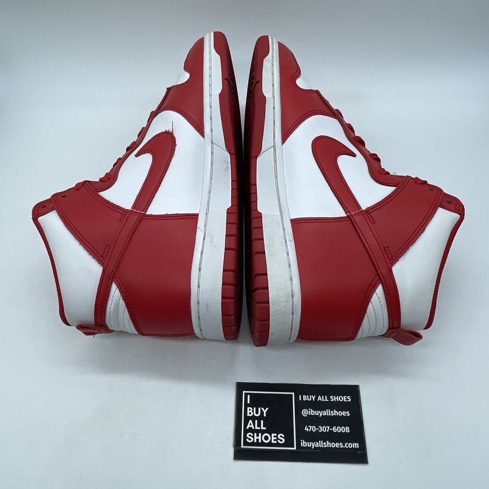 Size 9 - Nike Dunk High Championship Red White Leather (DD1399-106)