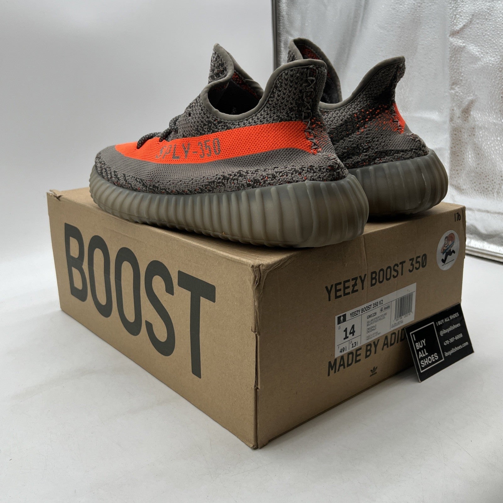 Size 14 - adidas Yeezy Boost 350 V2 Low Beluga Reflective (GW1229)