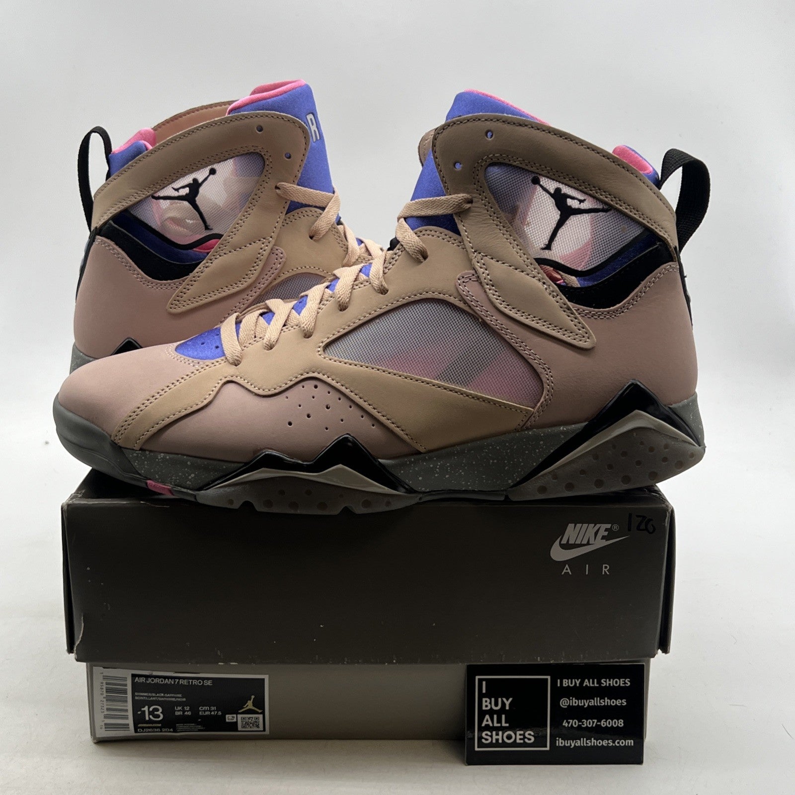 Size 13 - Air Jordan 7 Retro SE Sapphire (DJ2636-204)