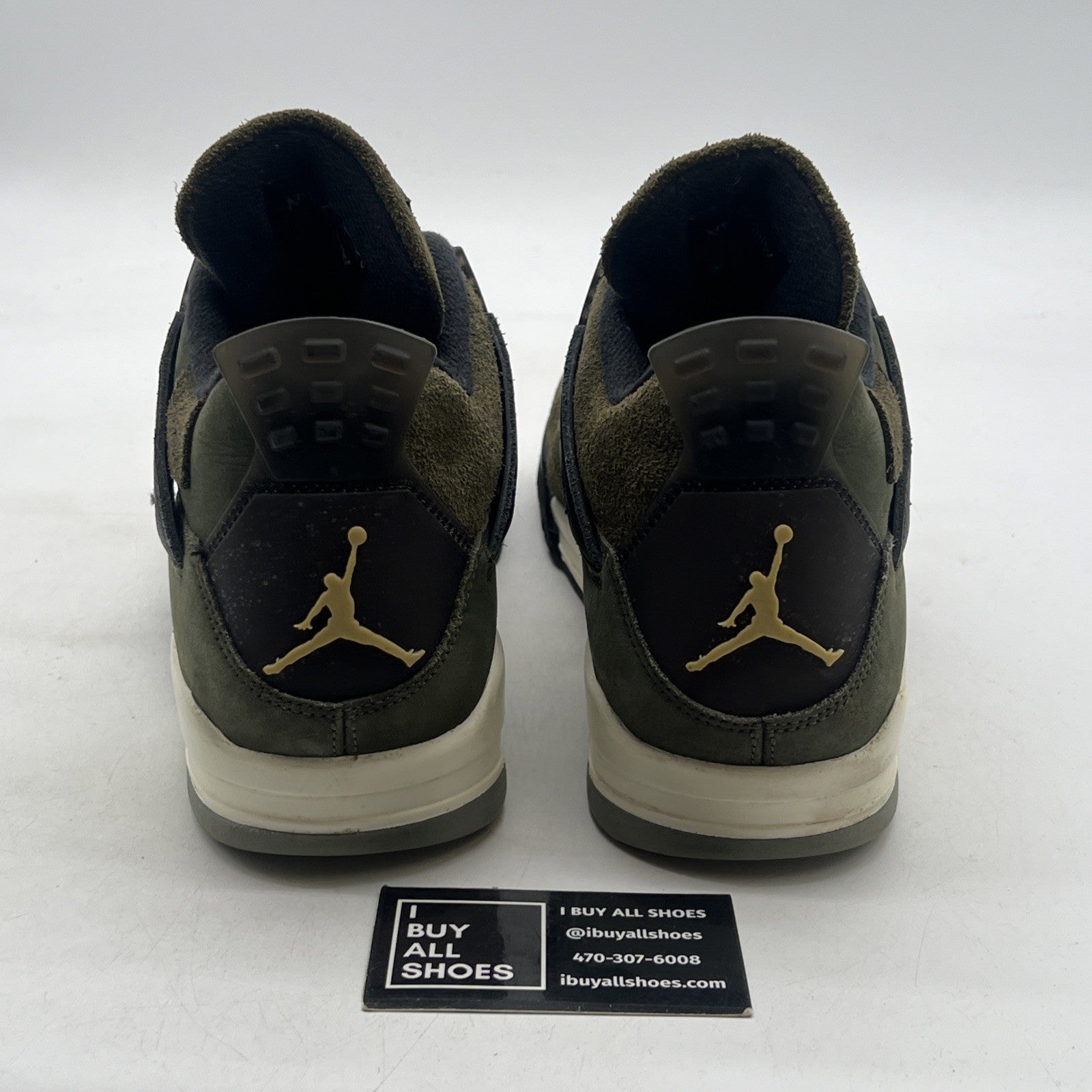 Size 11.5 - Air Jordan 4 SE Retro Low Craft - Olive (FB9927-200)