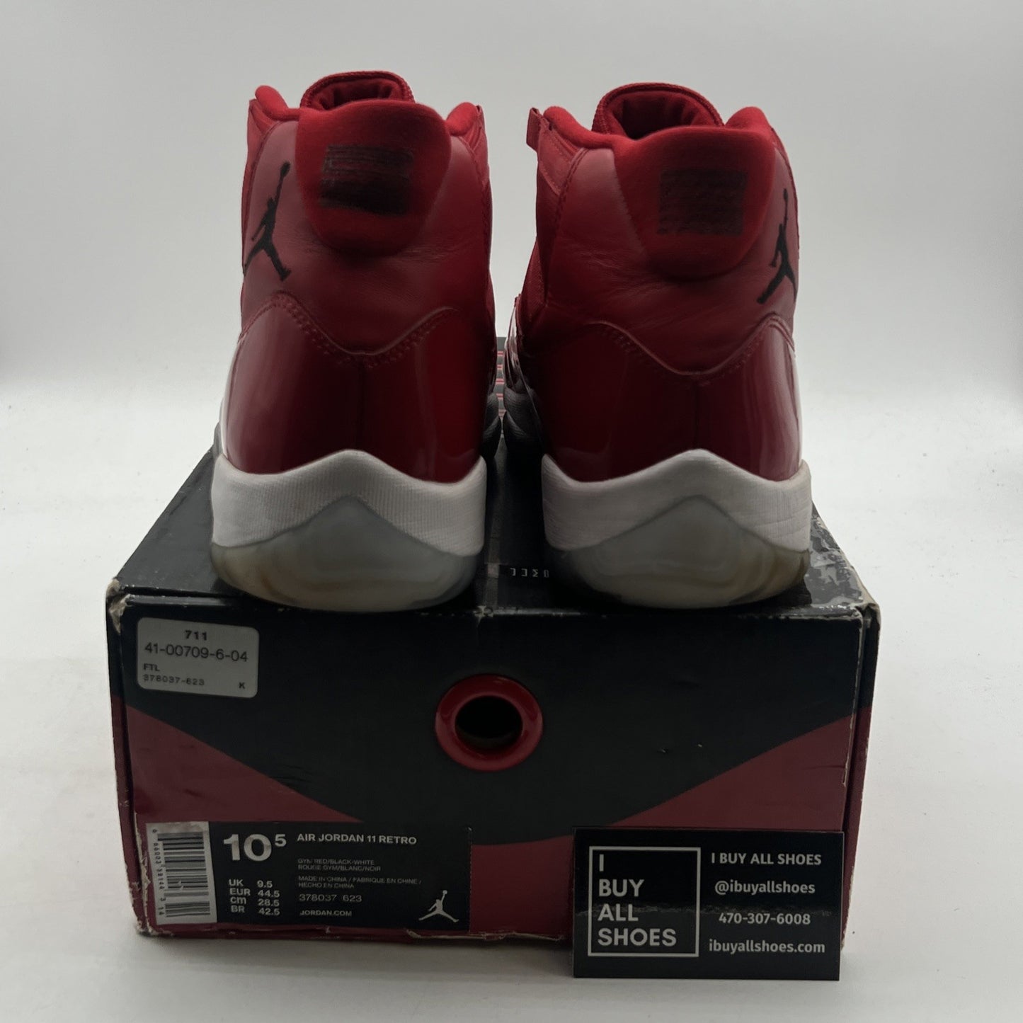 Size 10.5 - Air Jordan 11 Retro High Win Like '96 (378037-623)