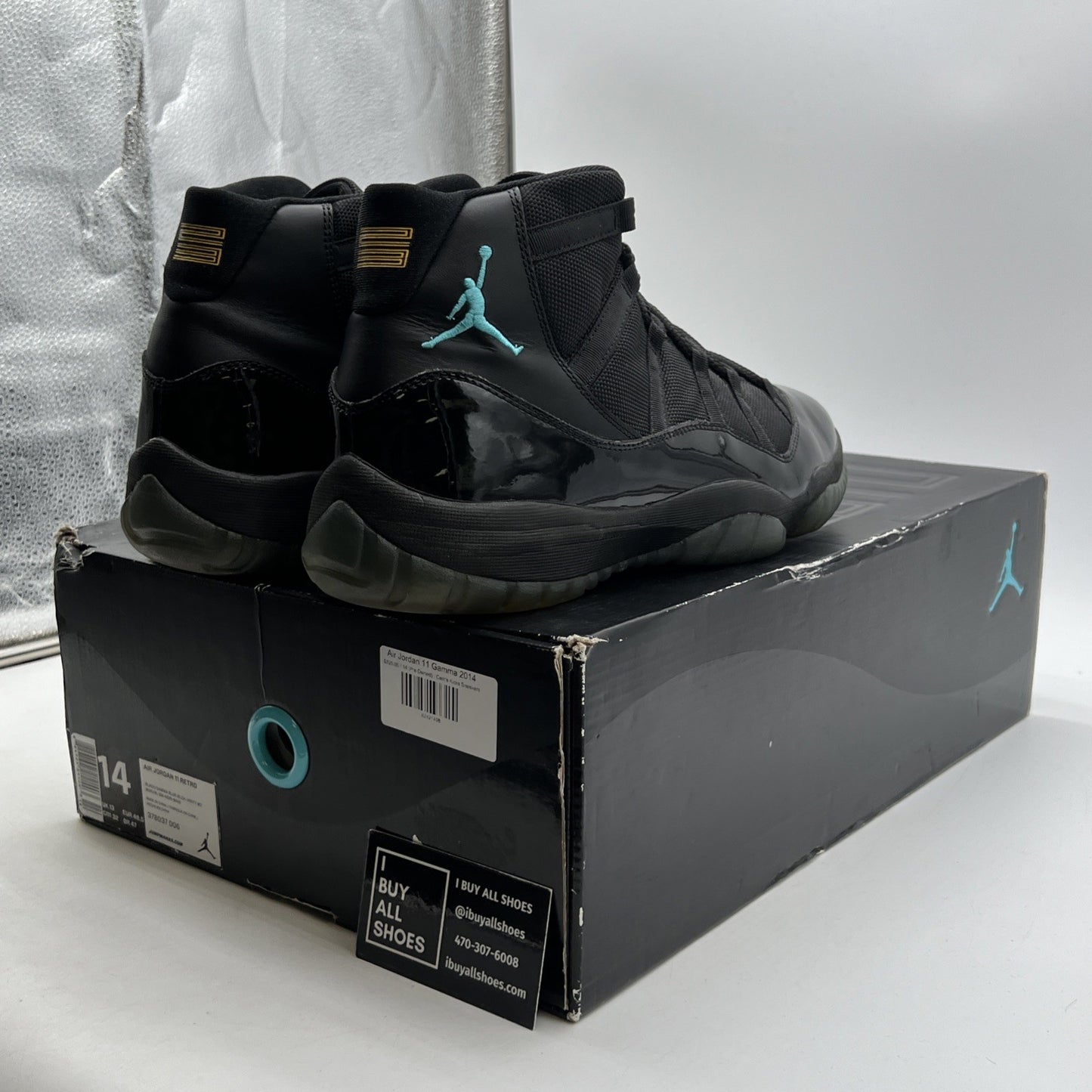 Size 14 - Air Jordan 11 Retro High Gamma Blue (378037-006)