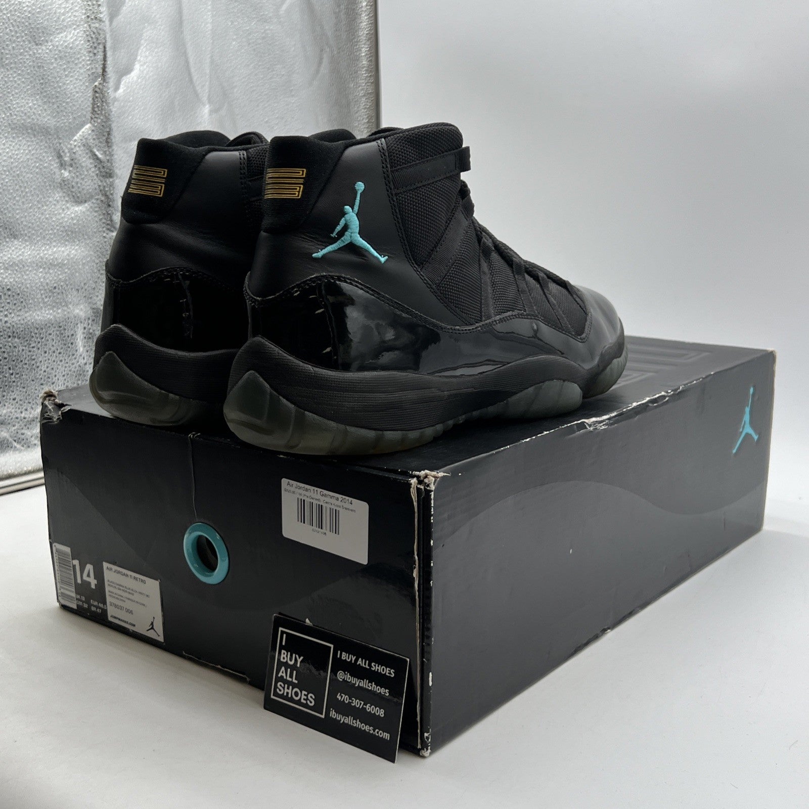 Size 14 - Air Jordan 11 Retro High Gamma Blue (378037-006)