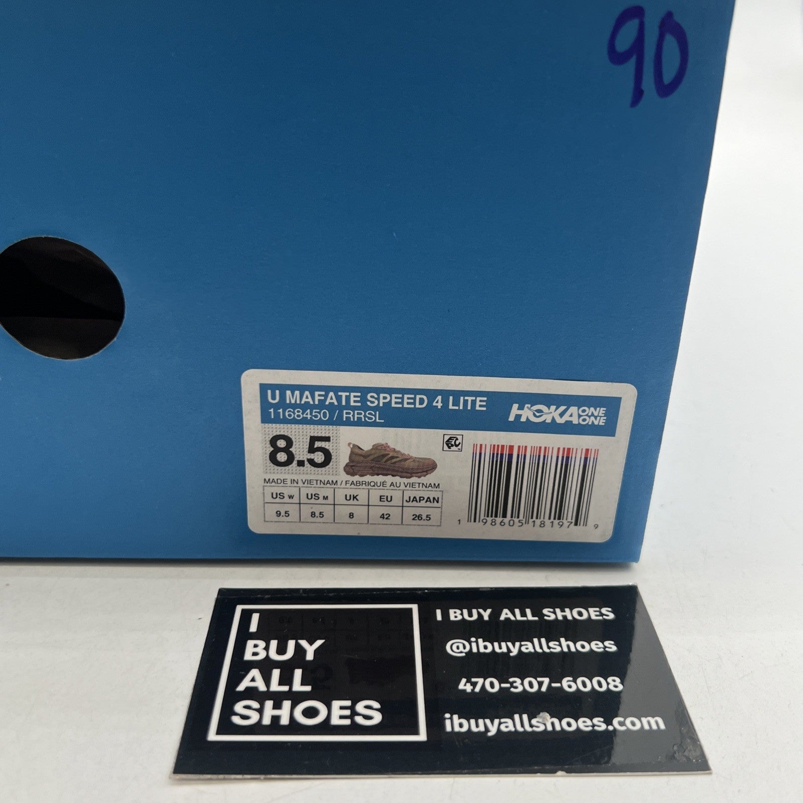 Size 8.5 - Hoka Mafate Speed 4 Lite Men's Rose Tea (1168450/RRSL)
