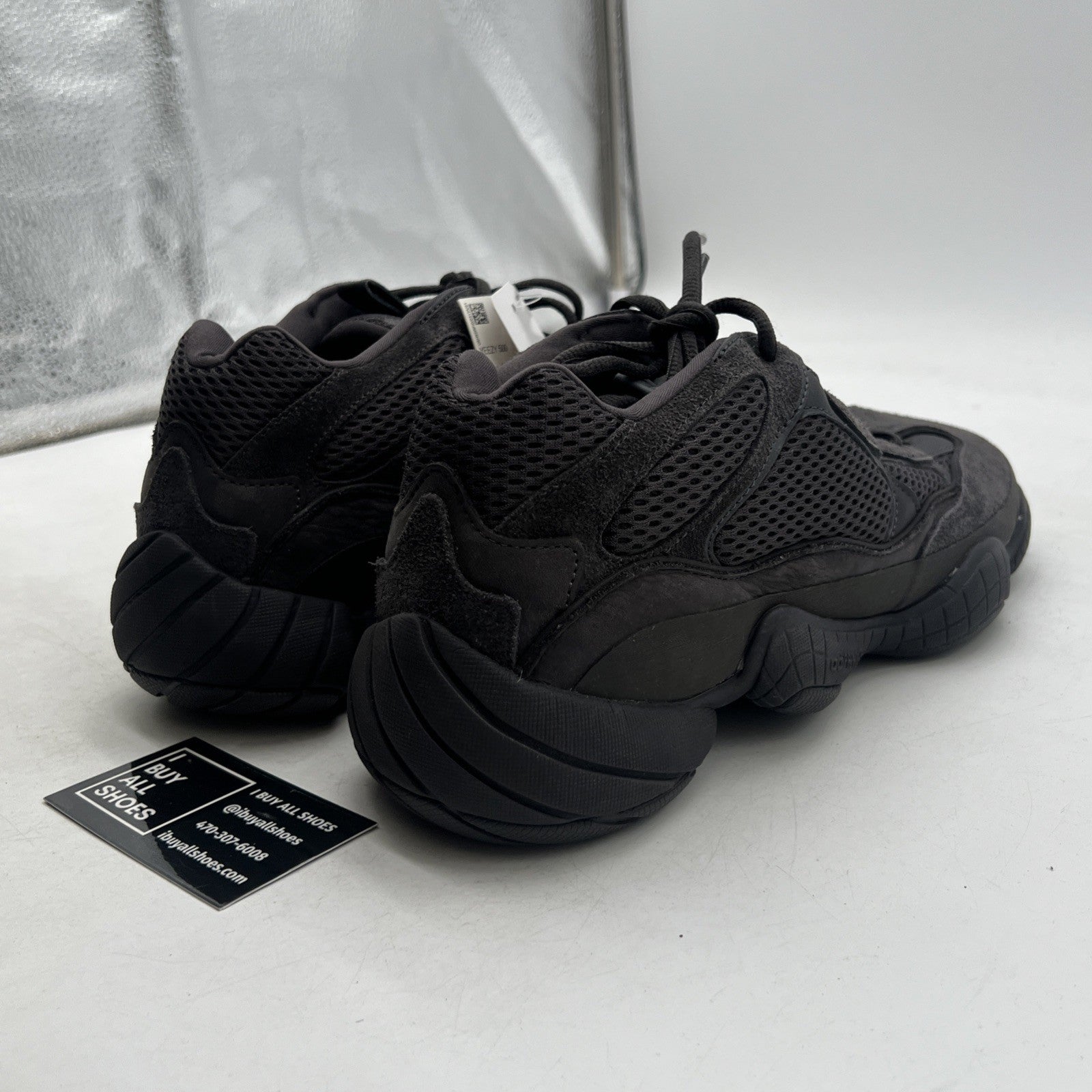 Size 13 - adidas Yeezy 500 Low Utility Black (F36640)