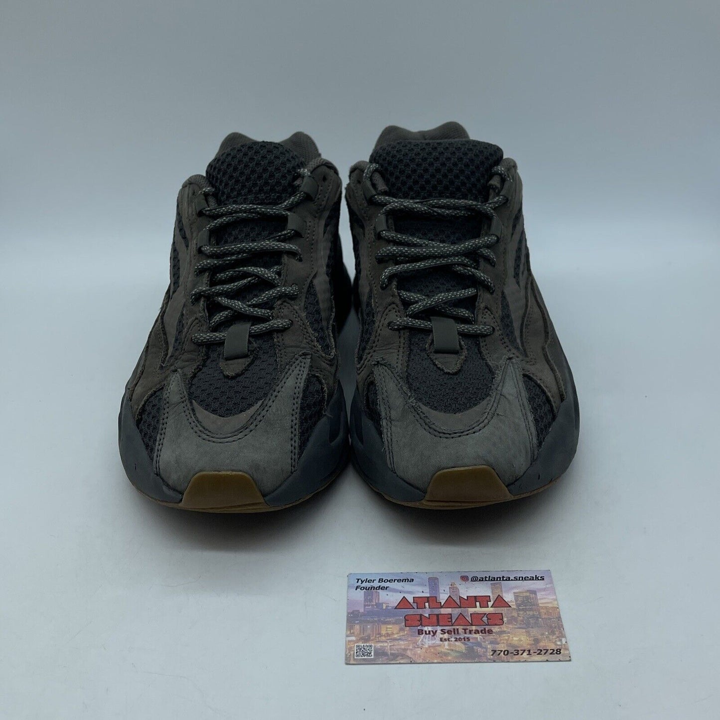 Size 10.5 - adidas Yeezy Boost 700 V2 Geode Black Brown Suede (EG6860)