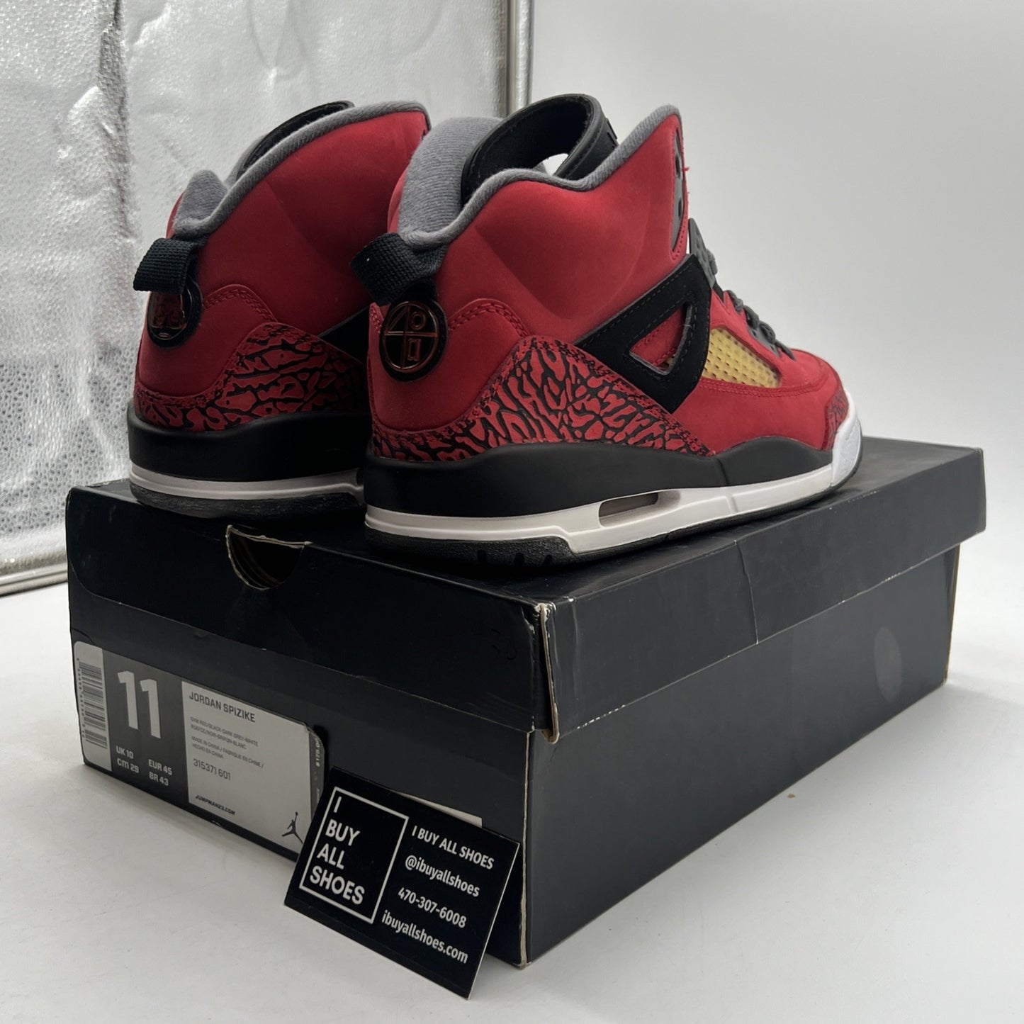 Size 11 - Jordan Spizike Toro Bravo (315371-601)