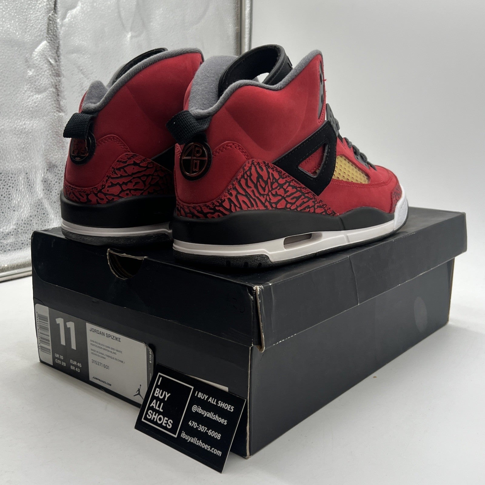 Size 11 - Jordan Spizike Toro Bravo (315371-601)