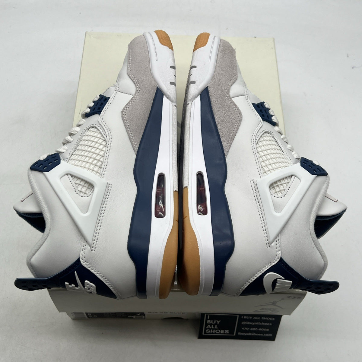 Size 8 - Nike SB x Air Jordan 4 Retro SP Navy (DR5415-100)
