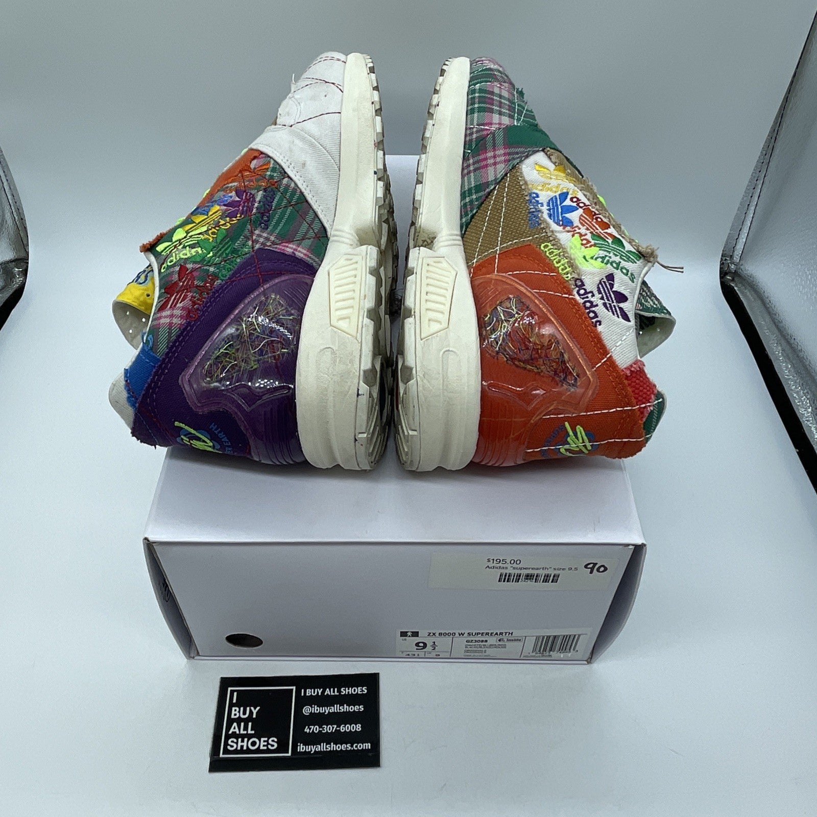 Size 9.5 - adidas Sean Wotherspoon x ZX 8000 A-ZX Series - Super Earth (GZ3088)