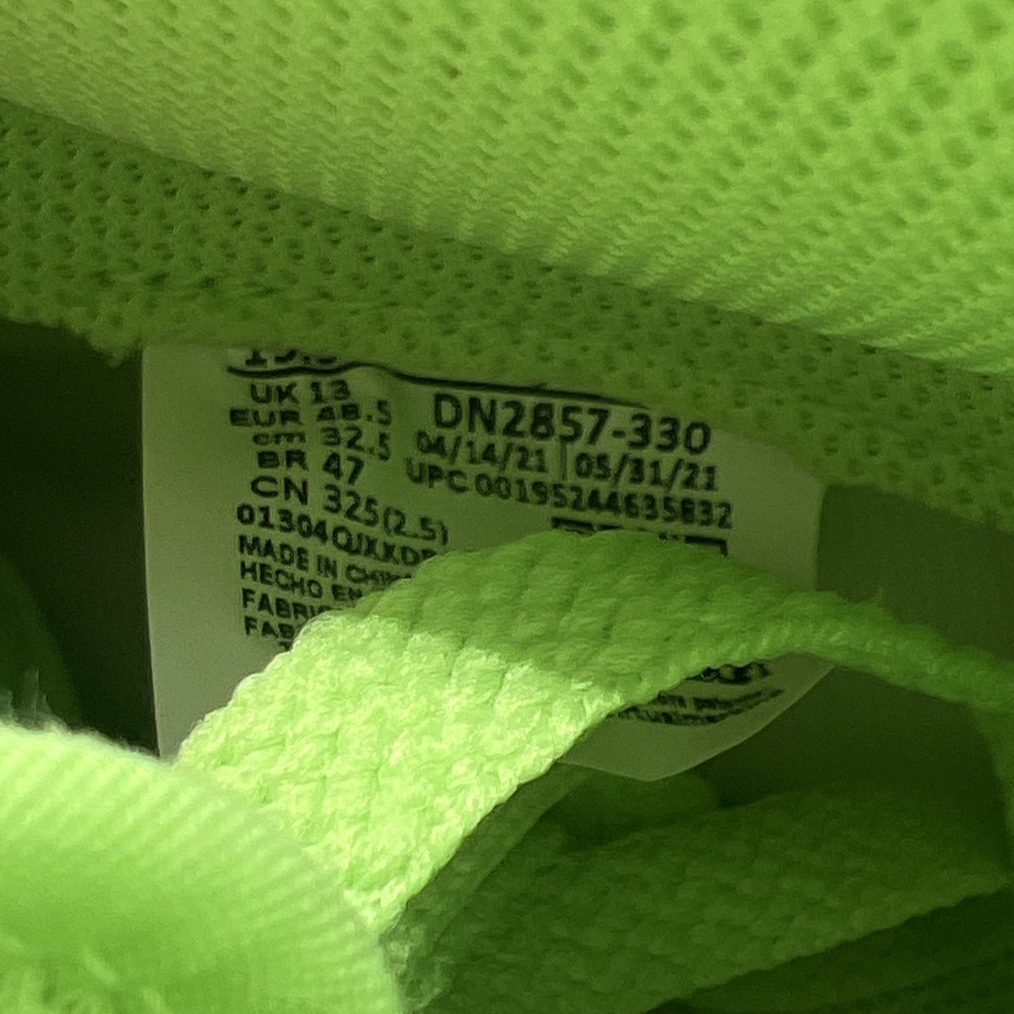Size 15.5 - Billie Eilish x Air Jordan 1 KO Volt W (DN2857-330)
