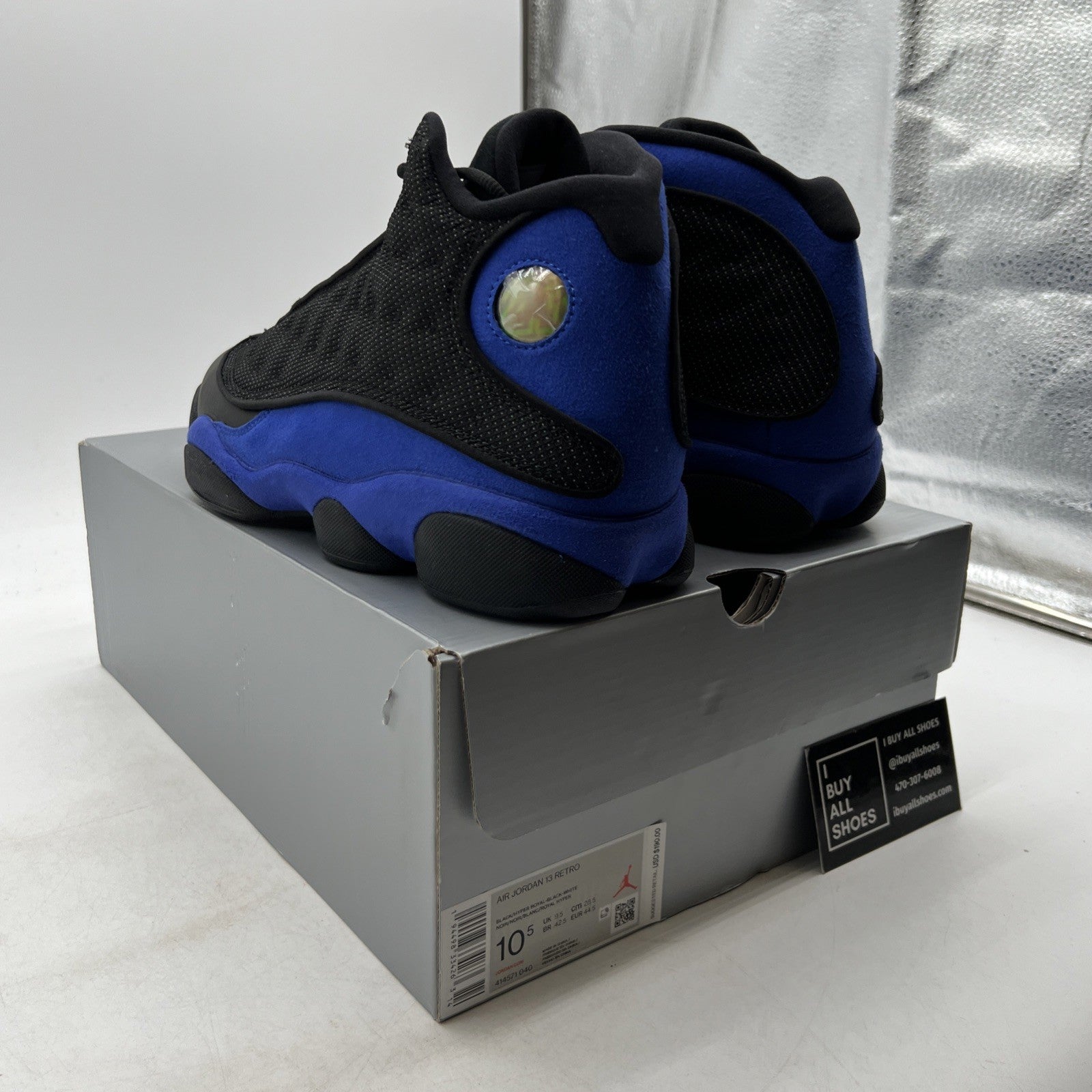 Size 10.5 - Air Jordan 13 Retro Hyper Royal 2020 (414571-040)