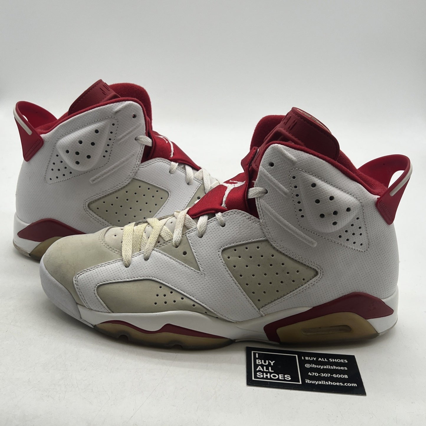 Size 12 - Air Jordan 6 Retro Alternate (384664-113)
