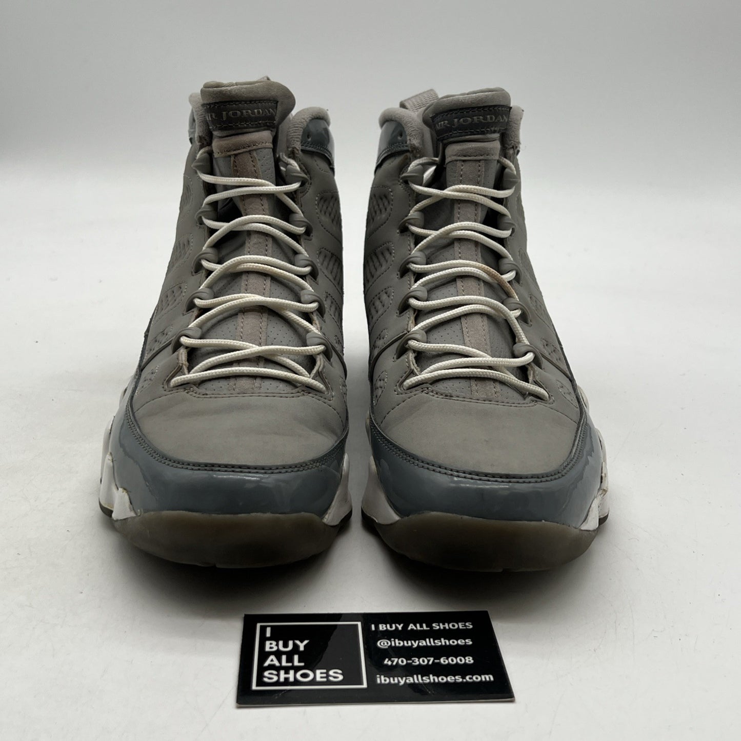 Size 9 - Air Jordan 9 Retro 2012 Cool Grey (302370-015)