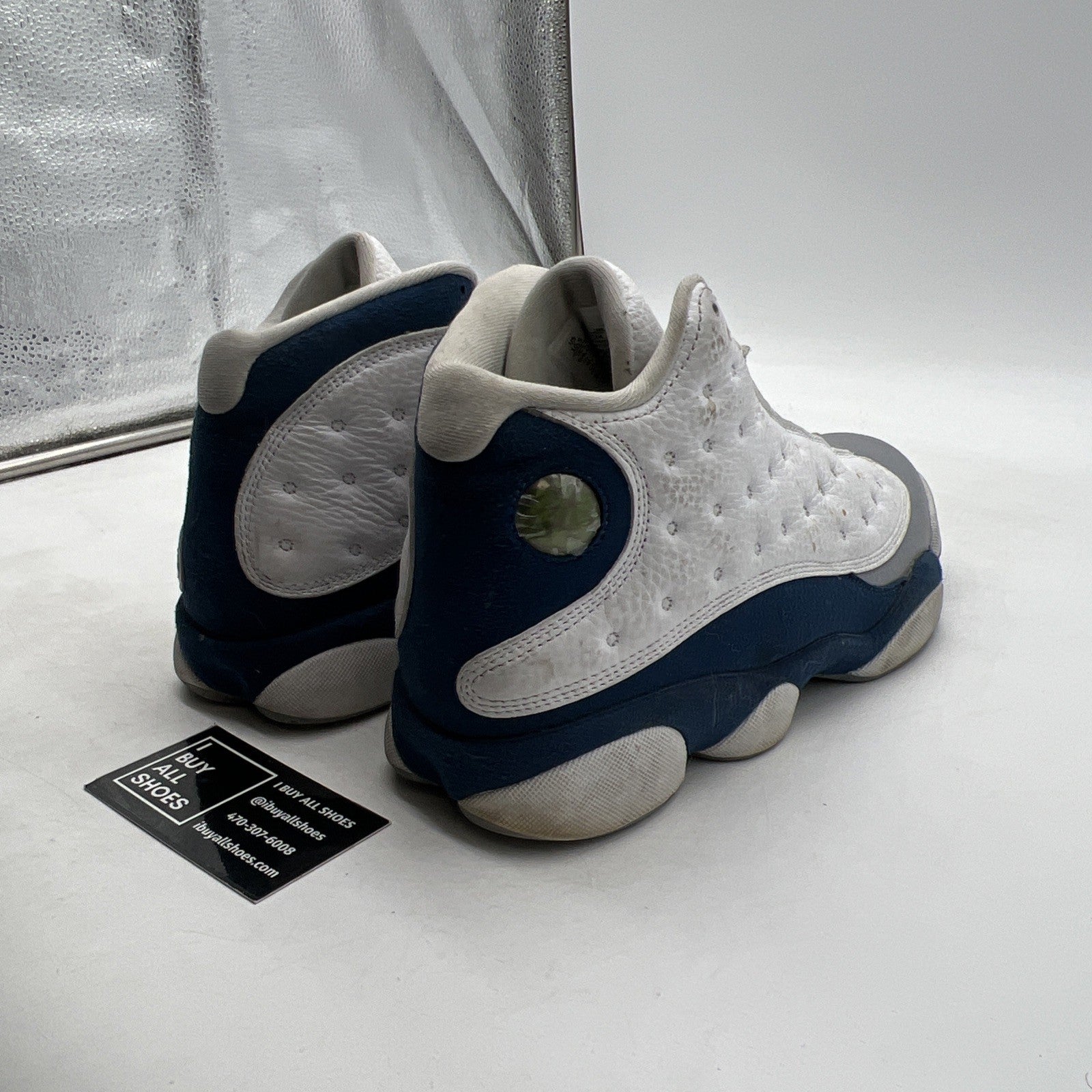 Size 10.5 - Air Jordan 13 Retro Mid French Blue (414571-164)