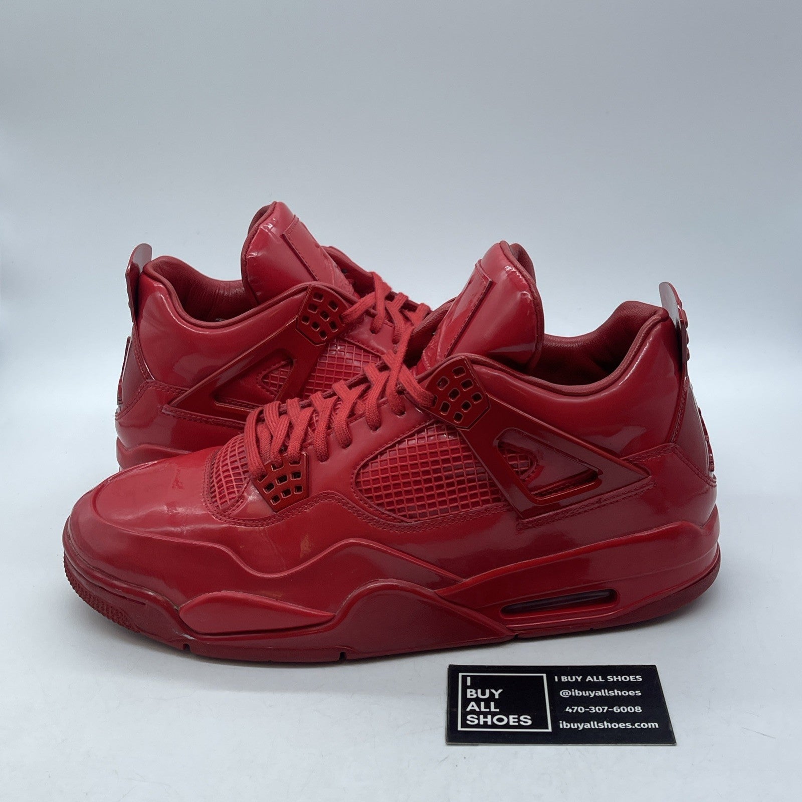 Size 12 - Air Jordan 4 Retro 11Lab4 Red Leather (719864-600)