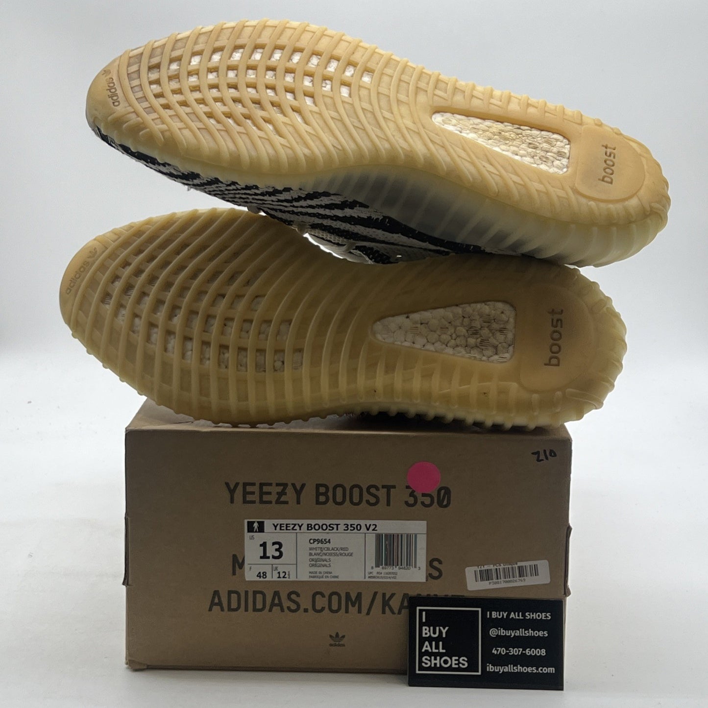 Size 13 - adidas Yeezy Boost 350 V2 Low Zebra (CP9654)