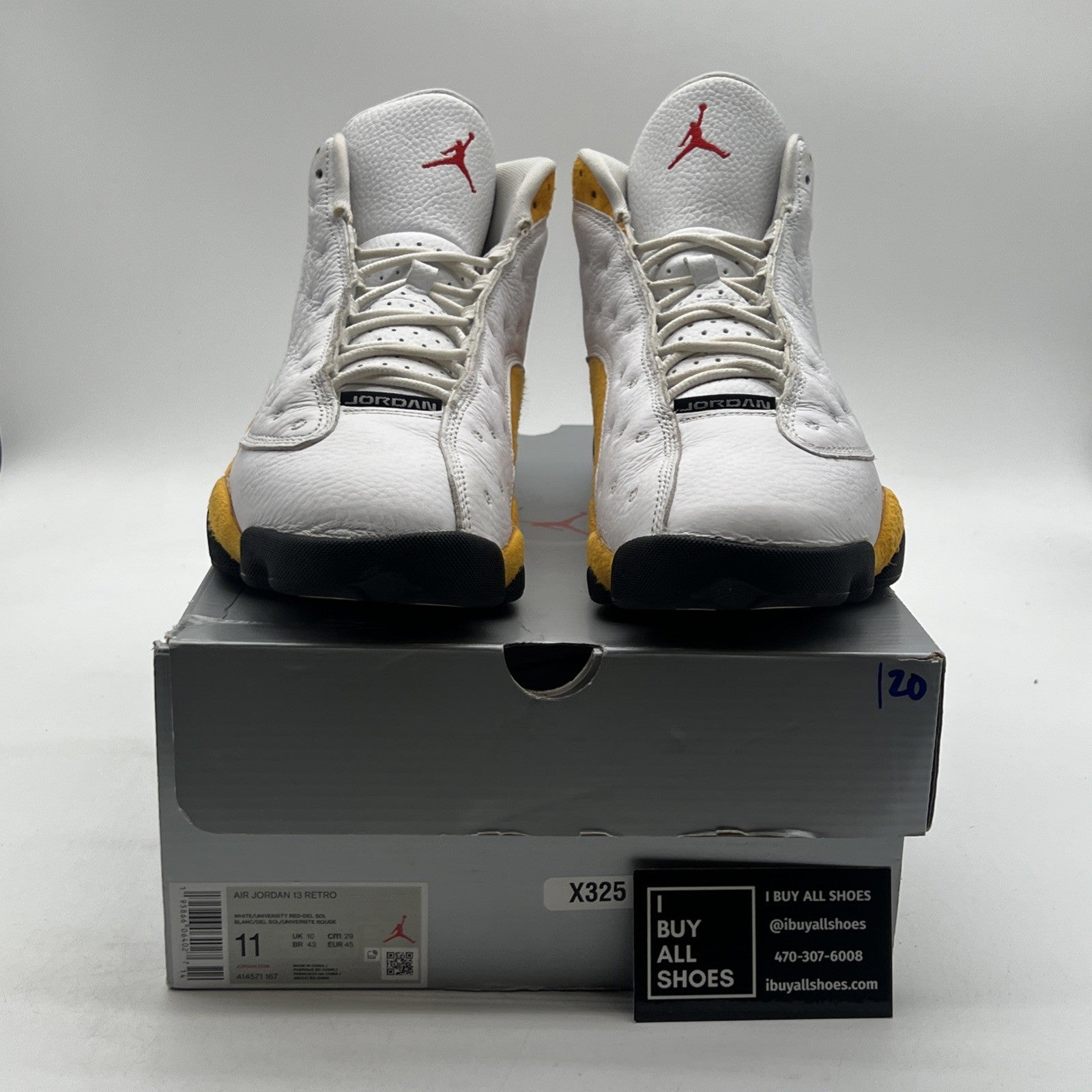 Size 11 - Air Jordan 13 Del Sol 2022 (414571-167)