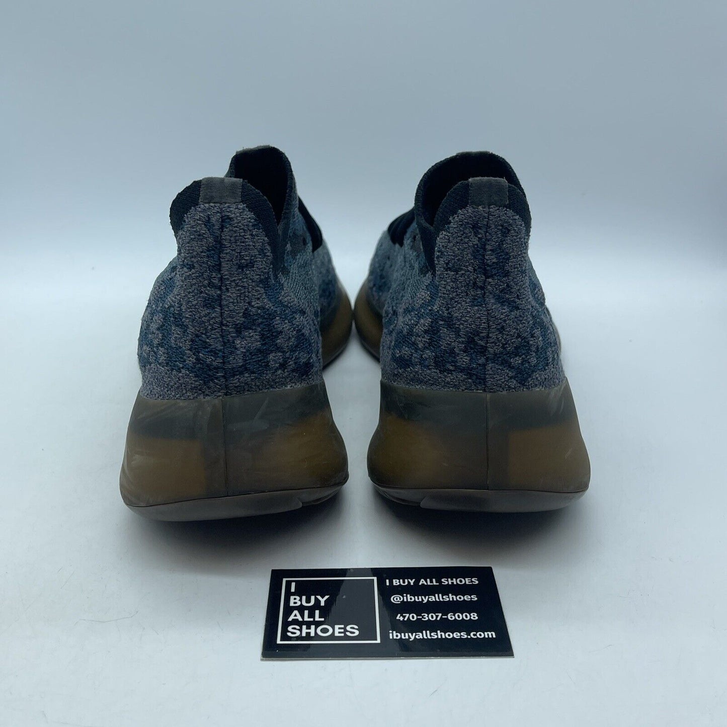 Size 10.5 - adidas Yeezy Boost 380 Covellite Blue Brown Suede (GZ0454)