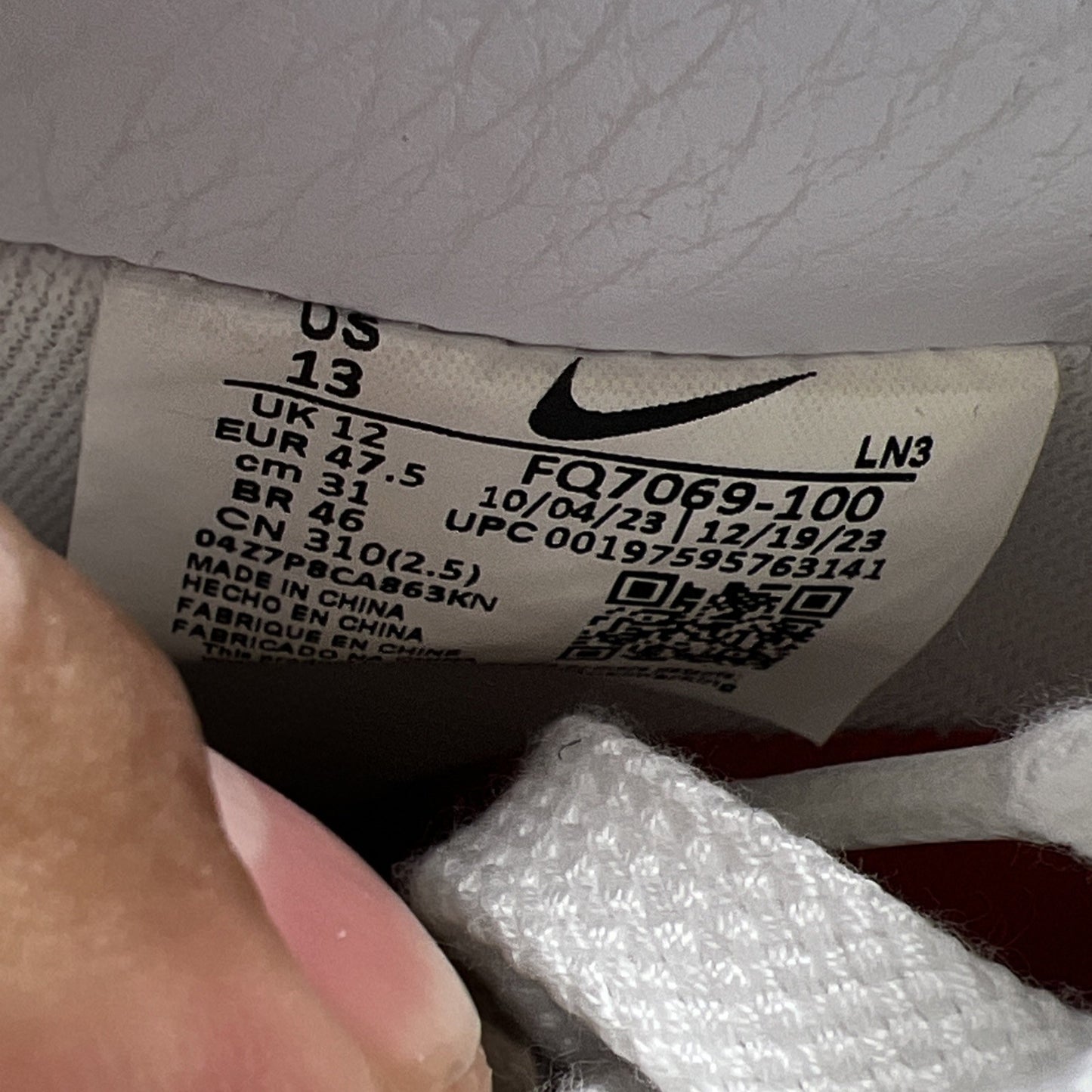 Size 13 - Nike Cactus Plant Flea Market x Air Force 1 Premium Low White