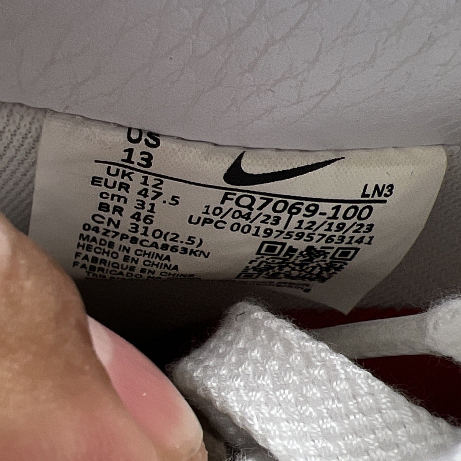 Size 13 - Nike Cactus Plant Flea Market x Air Force 1 Premium Low White