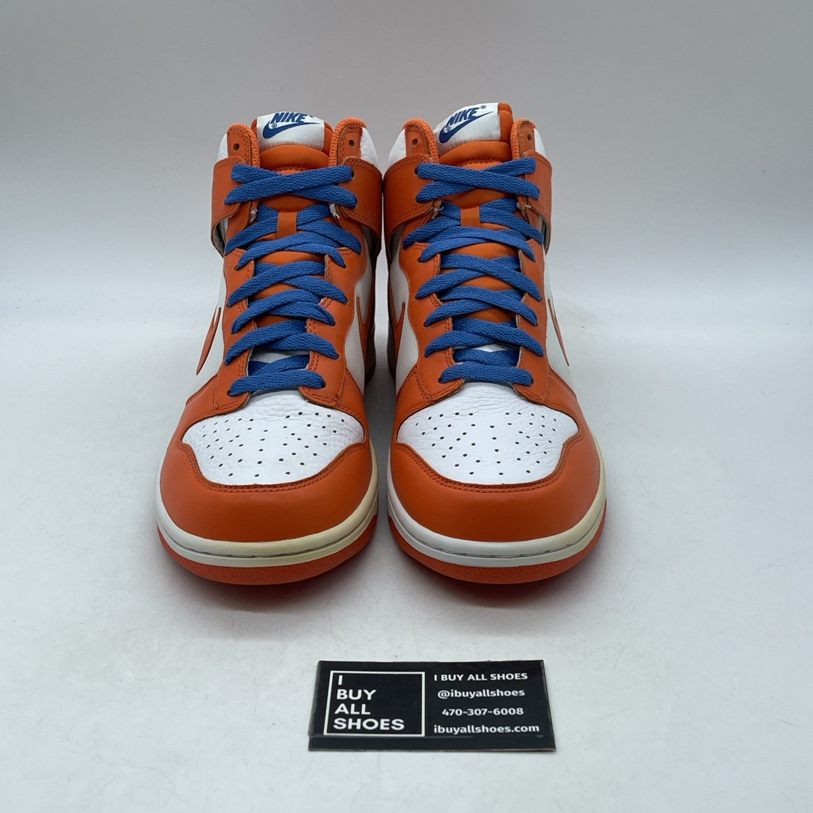 Size 10.5 - Nike Dunk High White (317982-181)